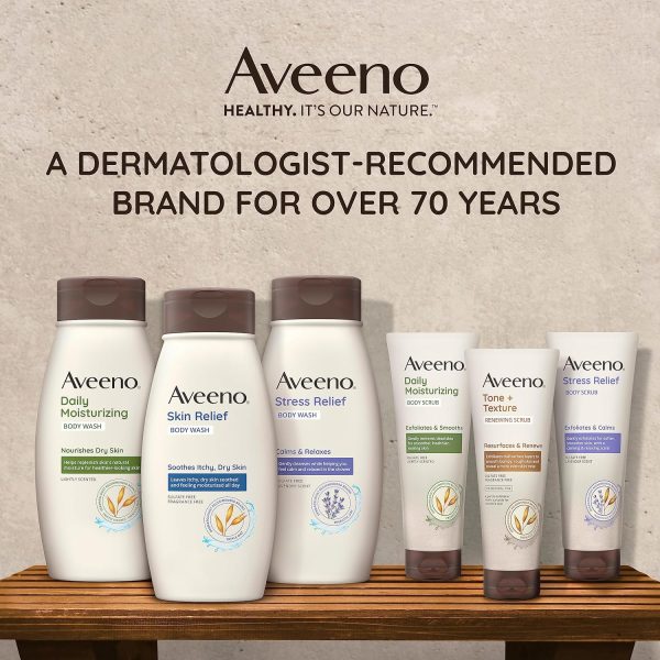 Aveeno Daily Moisturizing Body Wash - 12oz/3pk - Image 2
