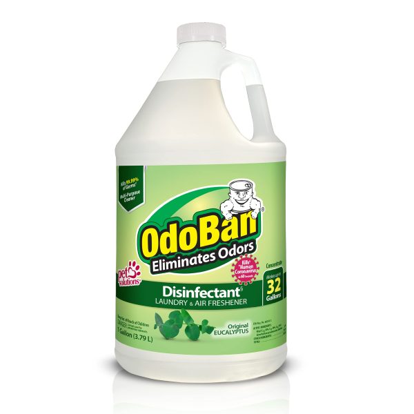 OdoBan Disinfectant Concentrate and Odor Eliminator, Original Eucalyptus Scent