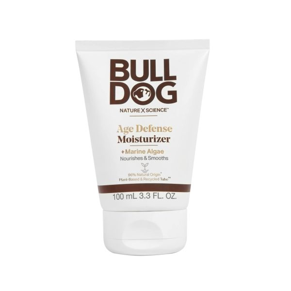 BULLDOG Mens Skincare and Grooming Face Moisturizer Age Defense