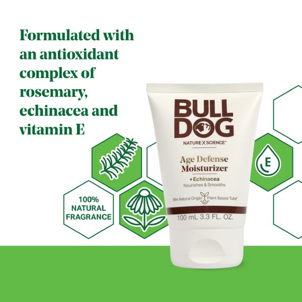 BULLDOG Mens Skincare and Grooming Face Moisturizer Age Defense - Image 4