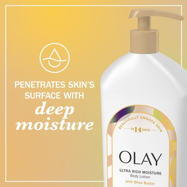 Olay Body Lotion for Women, 24 hr Ultra Rich Moisture & Deep Hydration - Image 3