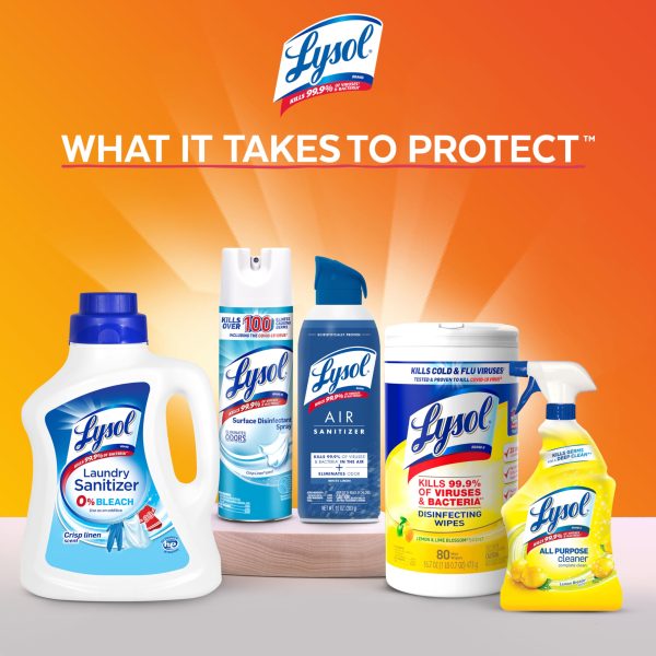 Lysol All Purpose Cleaner Spray,Disinfecting Spray, Mango & Hibiscus Scent. - Image 6